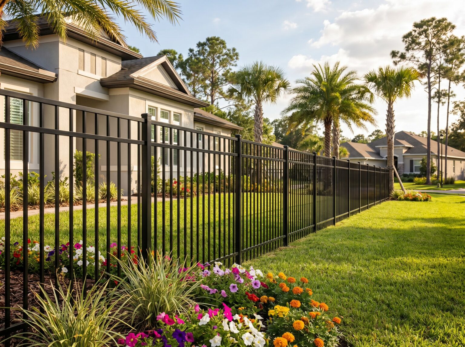 Pre-Fab Metal Fences - A3 Fencing Bakersfield